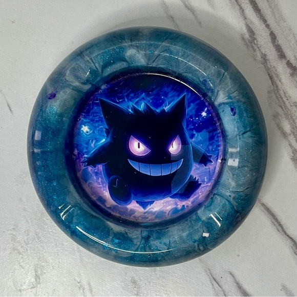 Starry Night Gengar Ashtray | Pokémon Art Collectible - Picture 3 of 6